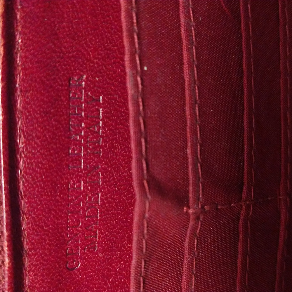 VALENTINA floral leather wallet - Picture 5 of 8